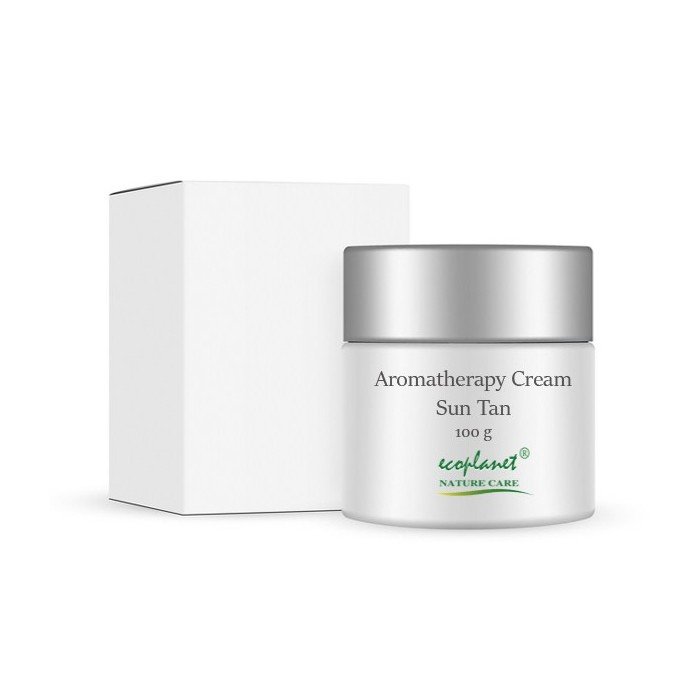 aromatherapy cream with sun tan removal properties