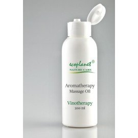 ecoplanet aromatherapy massage oil with vinotherapy properties 200 ml