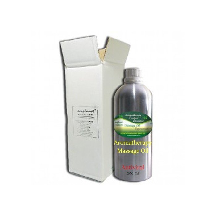 Aromatherapy Massage Oil with Antiviral Properties