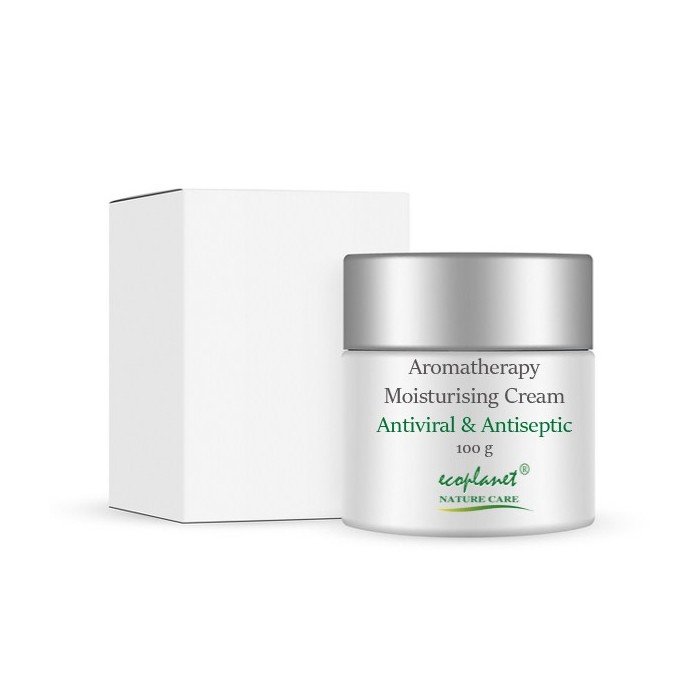 ecoplanet aromatherapy moisturising cream antiviral and antiseptic 100 g