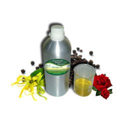 Aromatherapy Massage Oil with Sensual Properties