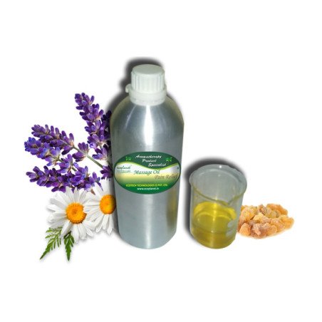 Aromatherapy Massage Oil with Pain Relief Properties