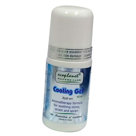 Aromatherapy Cooling Gel Roll-On with Pain Relief Properties