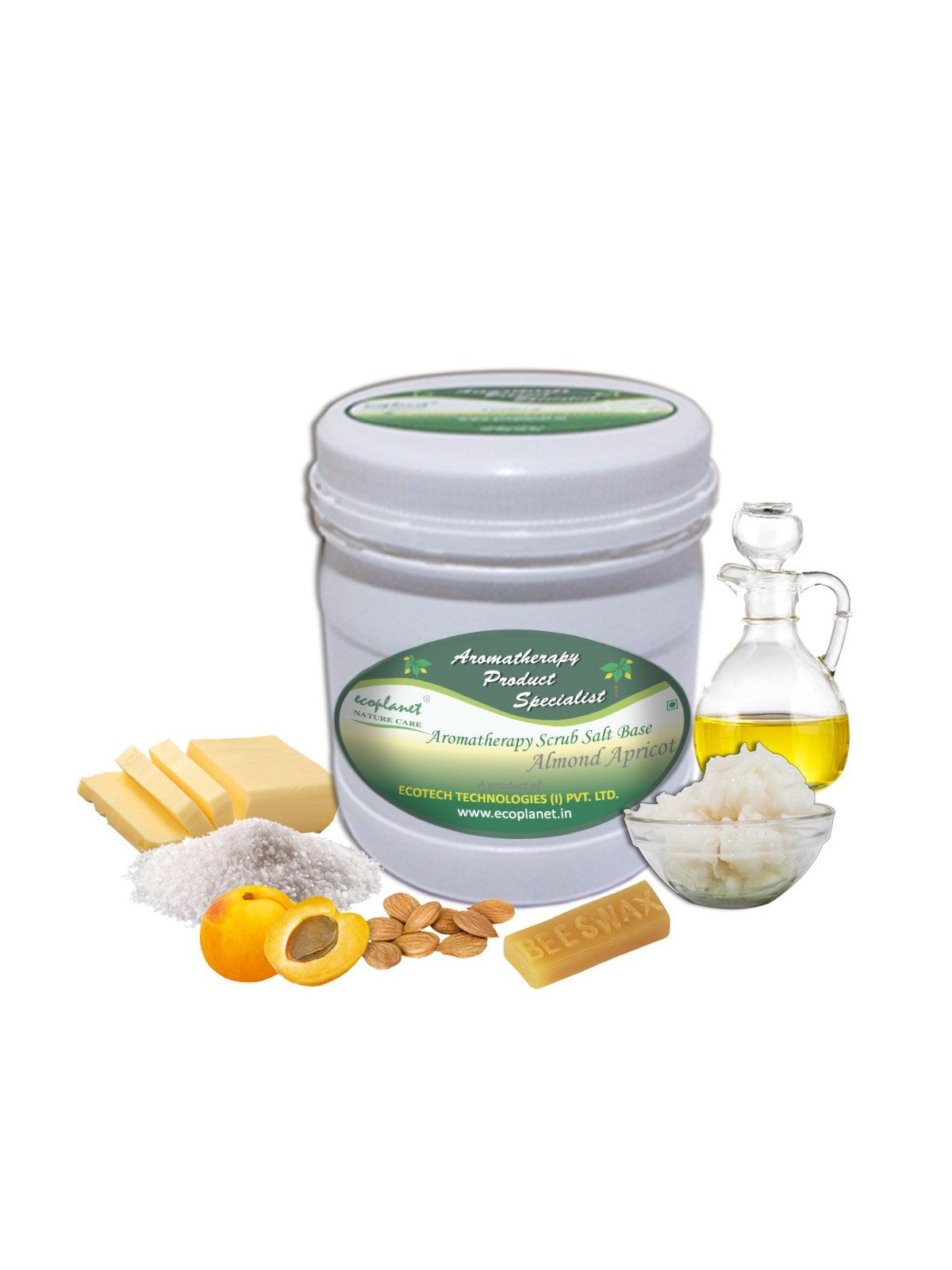 Salt Scrub Almond and Apricot