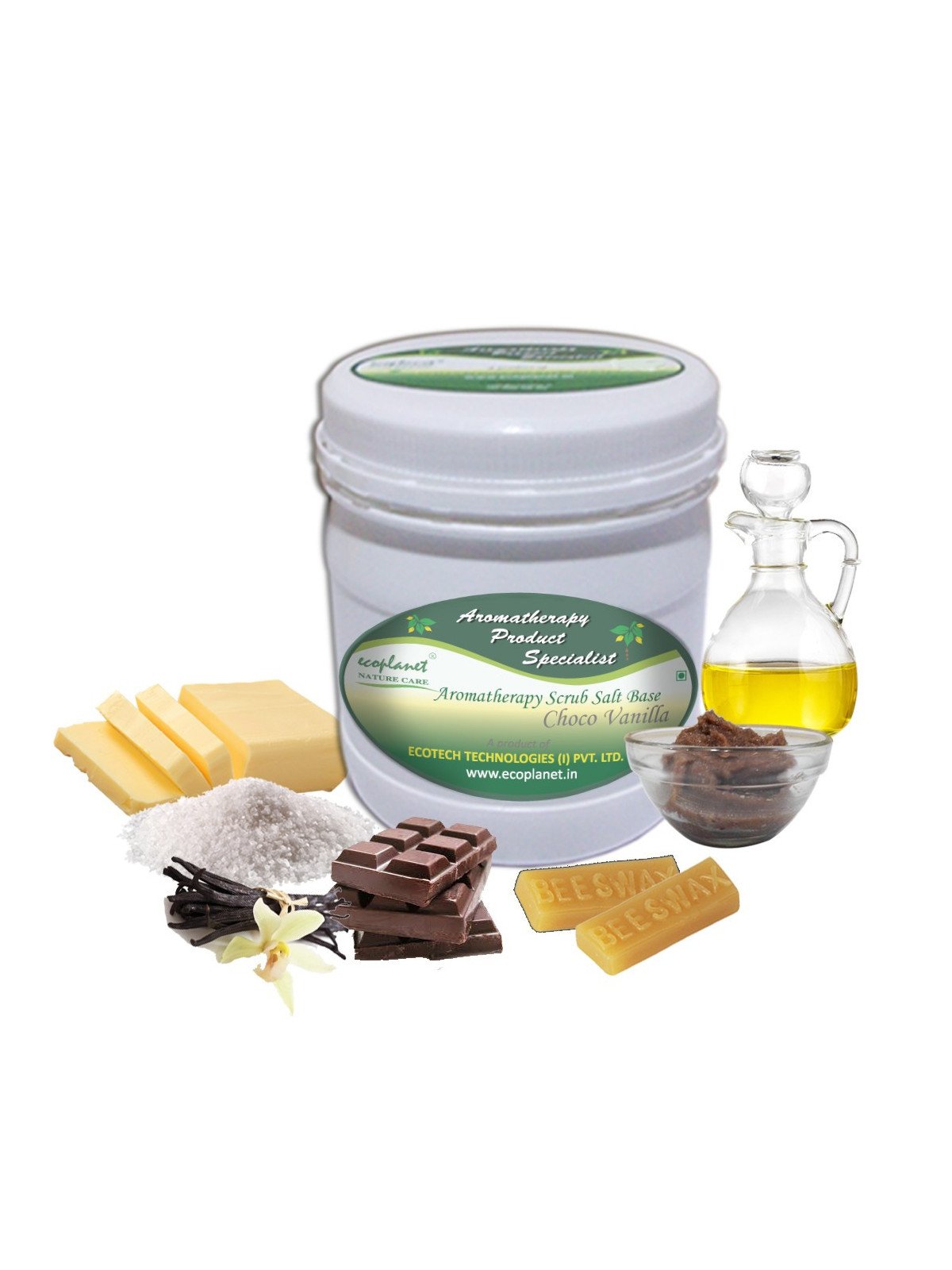 Salt Scrub Choco Vanilla 1 Kg