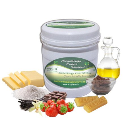 Salt Scrub Choco Vanilla Strawberry 1 Kg