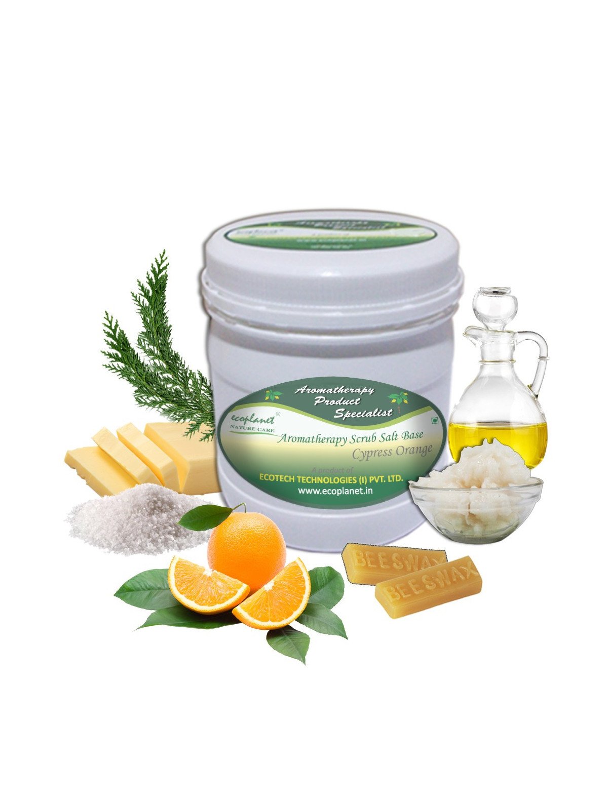 Salt Scrub Cypress Orange 1 Kg