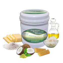 Salt Scrub Green Tea Coconut 1 Kg