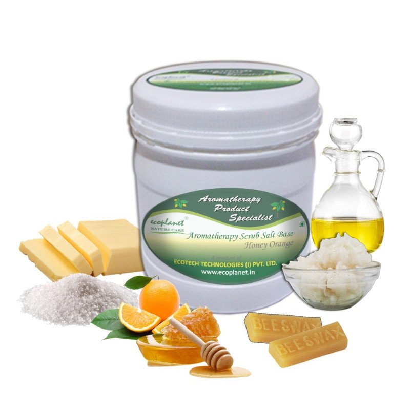 Scrub Salt Base Honey Orange 1 Kg