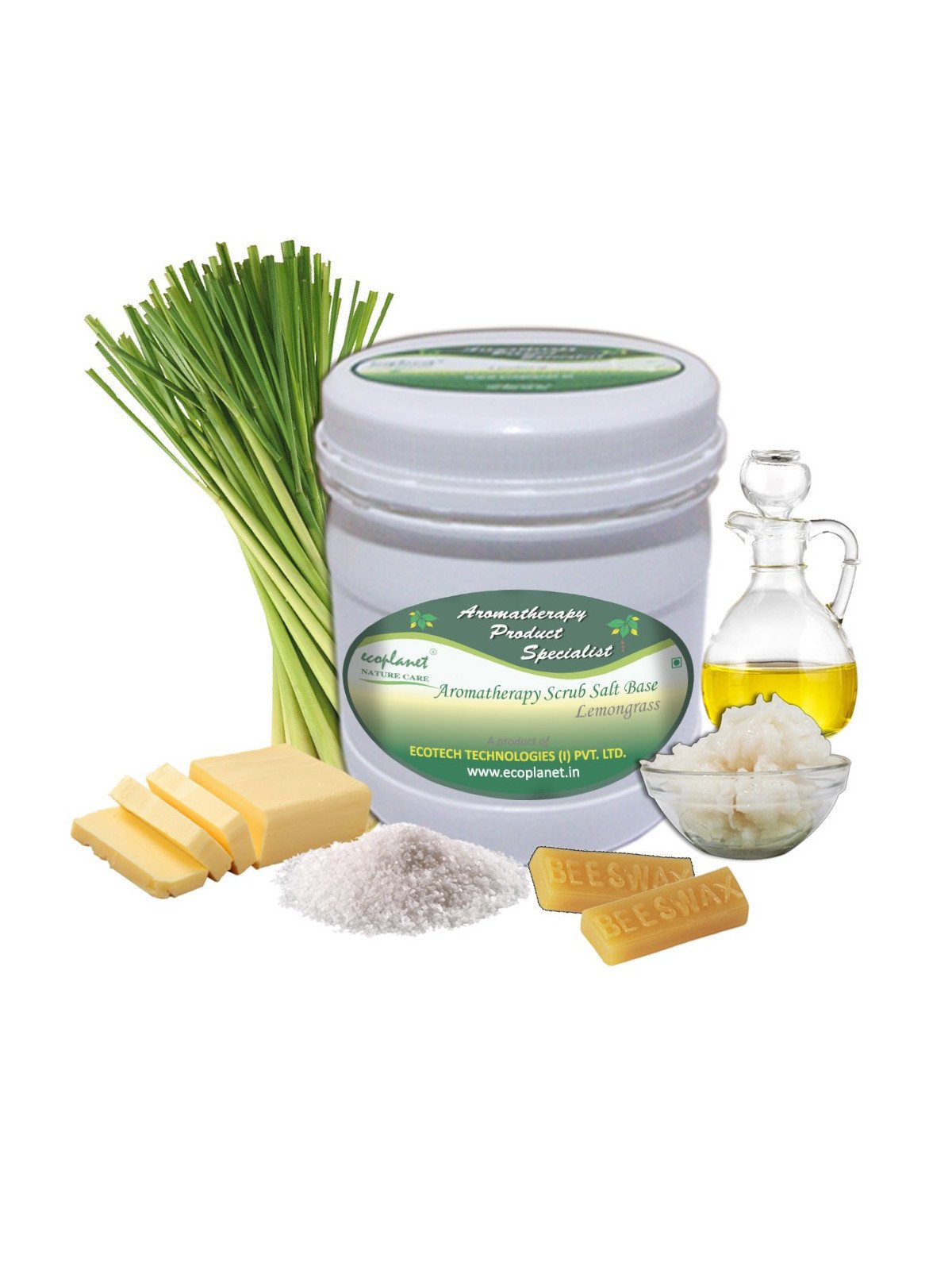 Salt Scrub Lemongrass 1 Kg