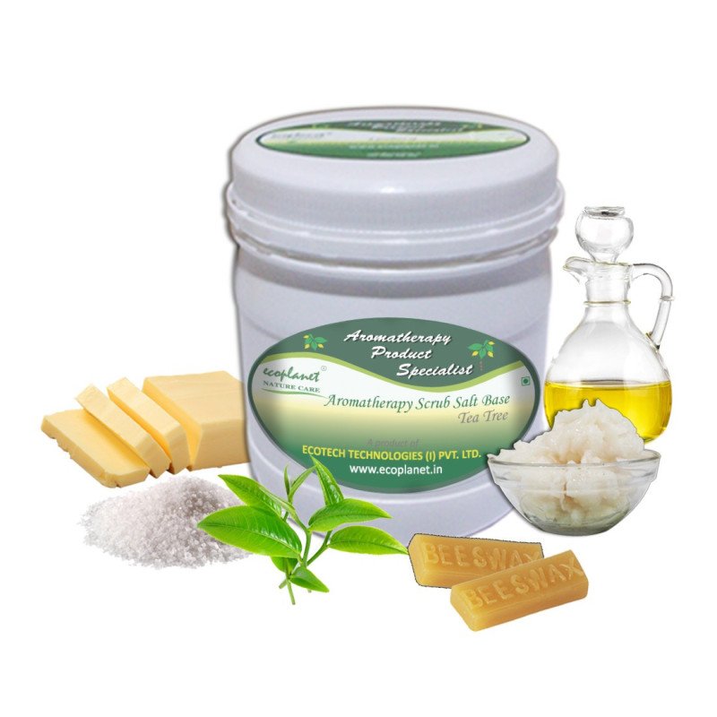 Scrub Salt Base - Tea Tree Anti Bacteria 1Kg