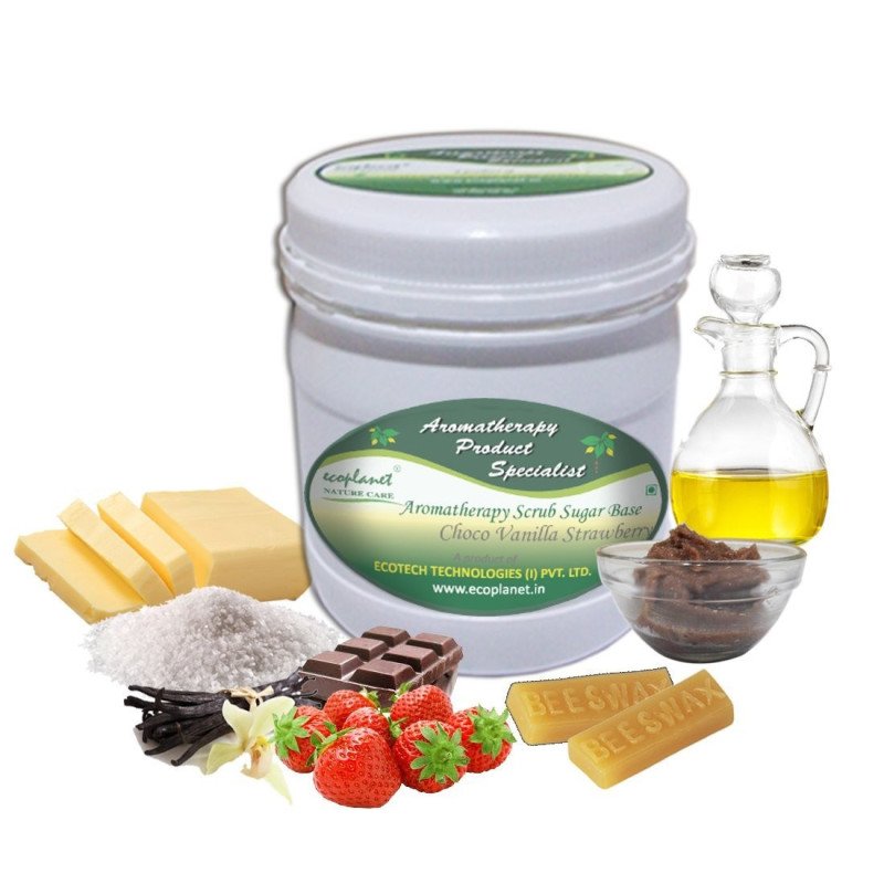Sugar Scrub Choco Vanilla Strawberry 1 Kg