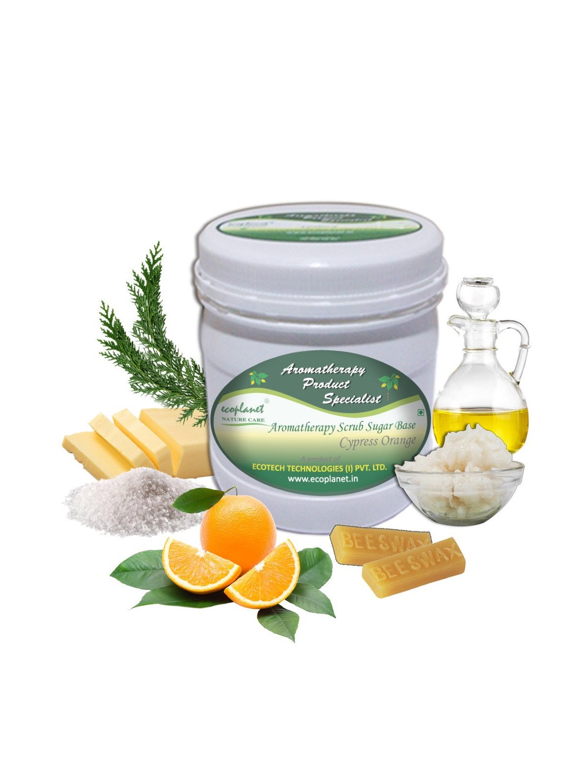 Sugar Scrub Cypress Orange 1 Kg