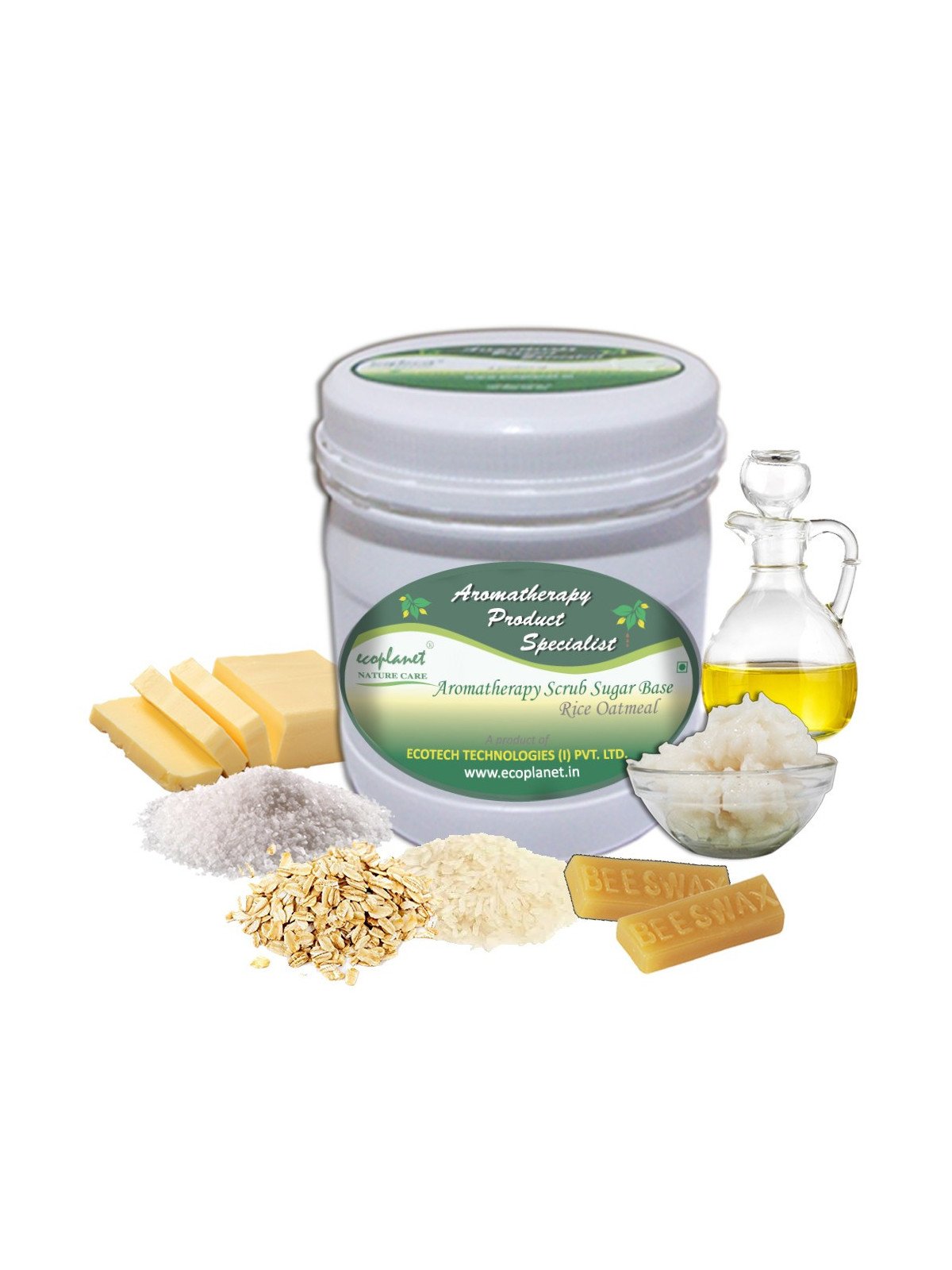 Sugar Scrub Rice Oatmeal 1 Kg