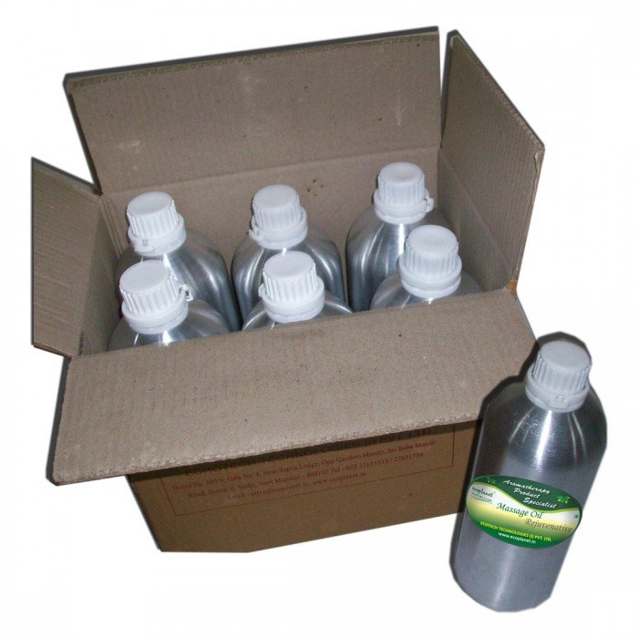 Aromatherapy Massage Oil Lemongrass with Rejuvenating Properties