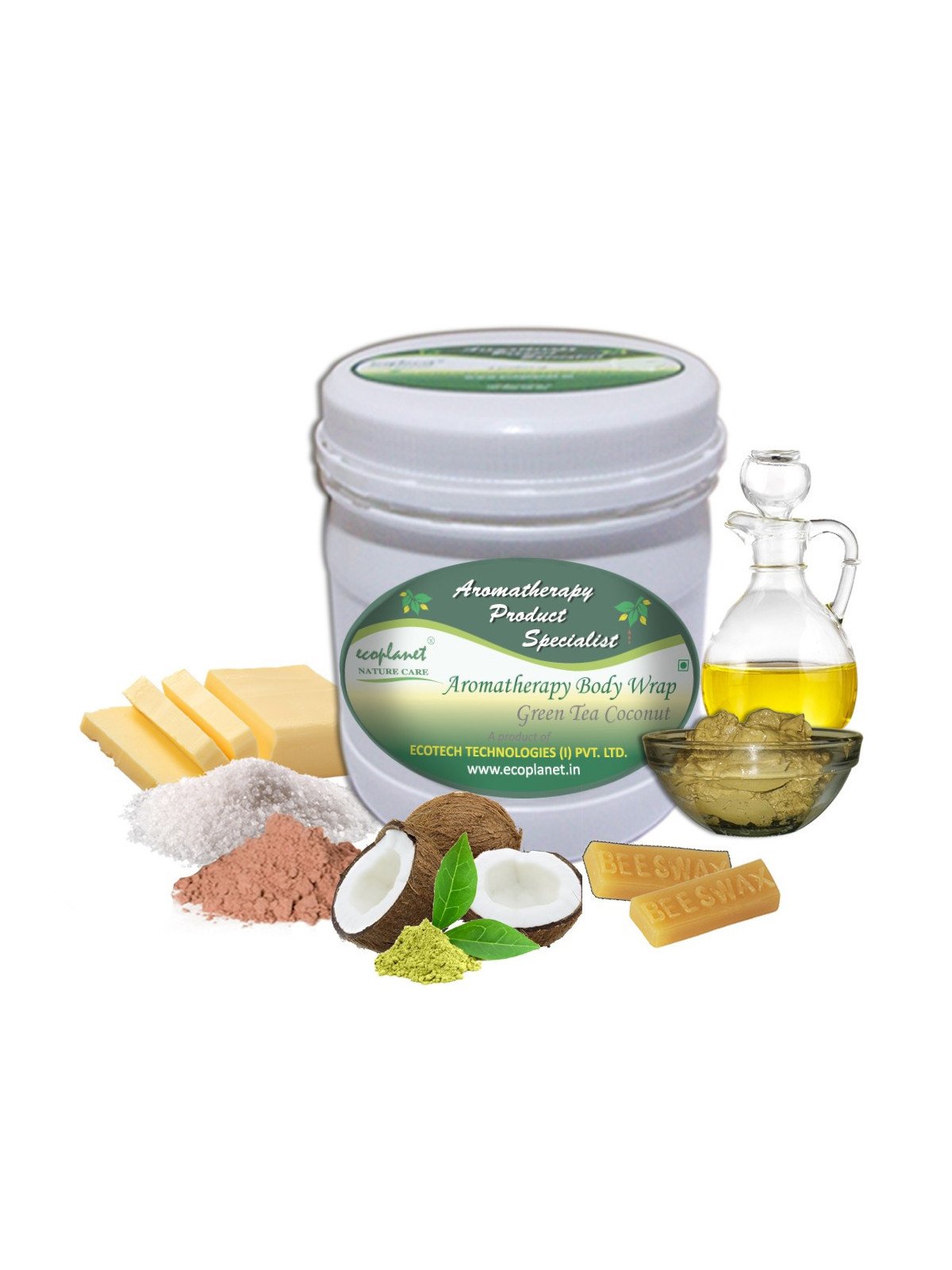 Body Wrap Green Tea Coconut 1 Kg