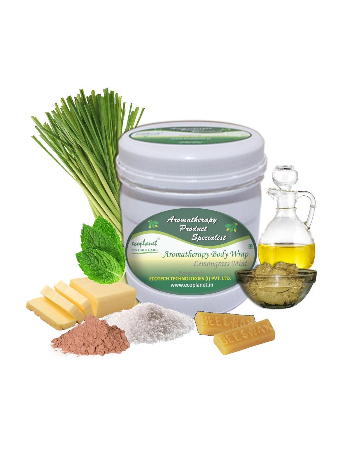 Body Wrap Lemongrass Mint 1 Kg