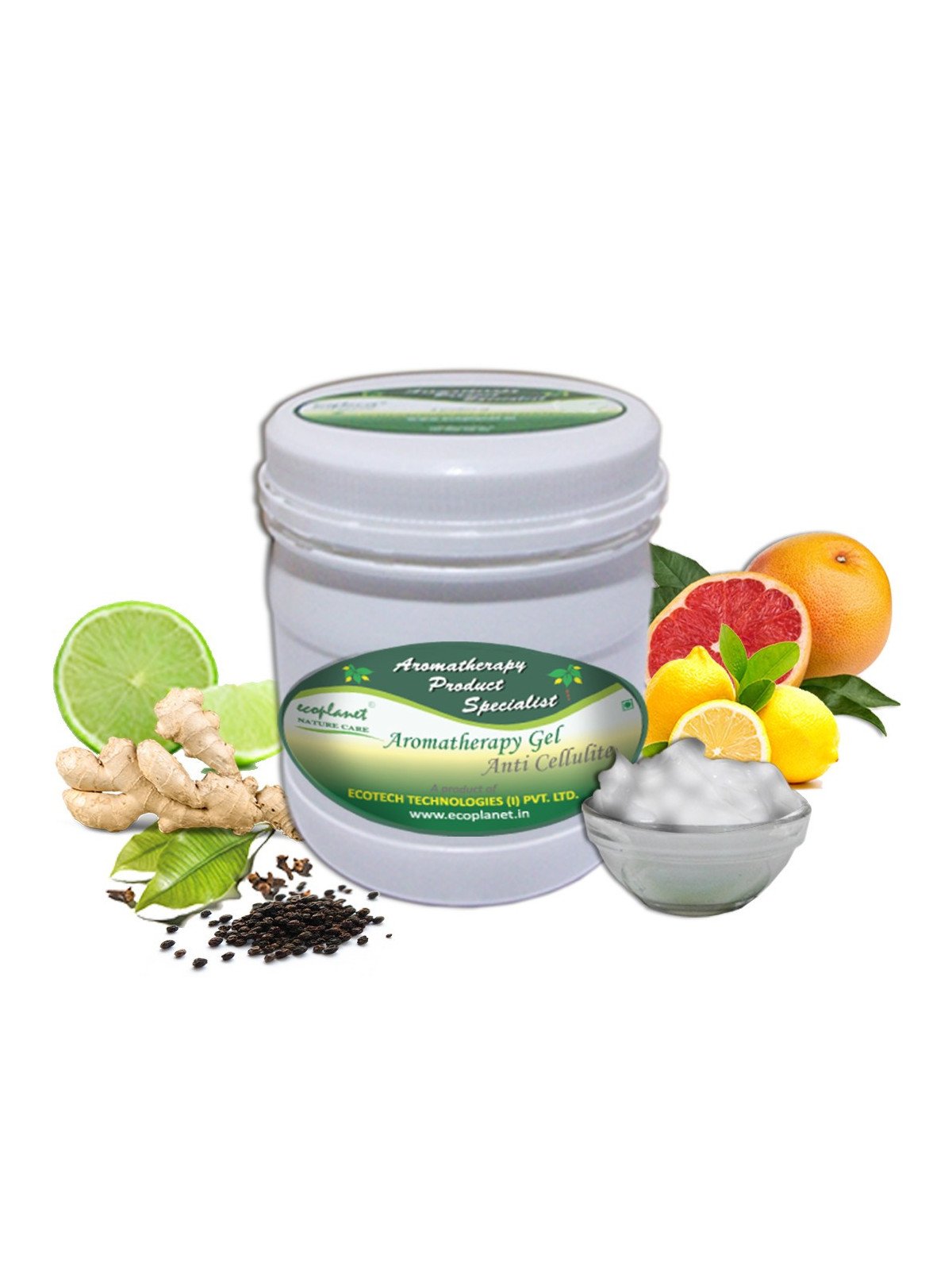 Aromatherapy Gel with Anti-Cellulite Properties