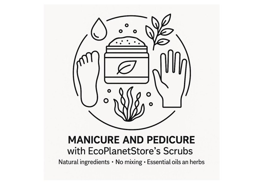Scientific Excellence in Hand and Foot Care: EcoPlanetStore's Natural Suspension-Based Scrubs