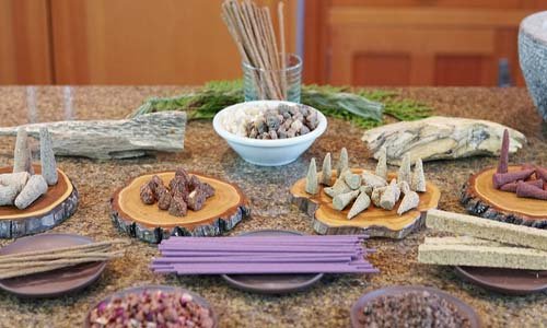 natural essential oils incense
